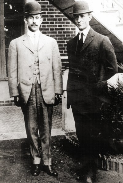 The Wright Brothers, Orville and Wilbur Wright, 1909 by Unbekannt Unbekannt